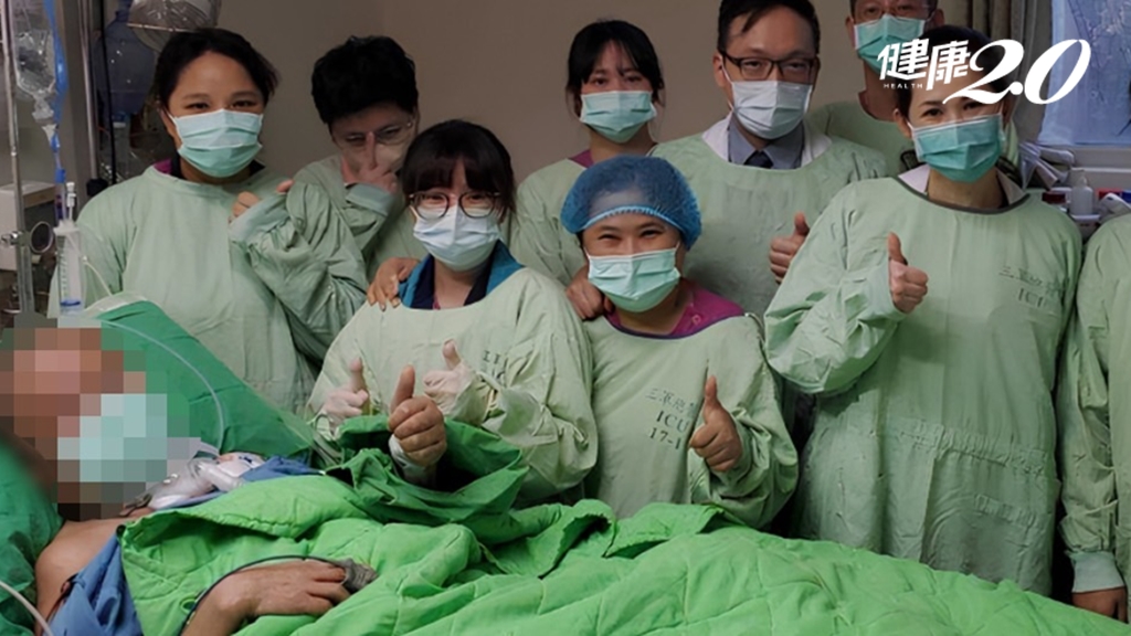 6旬老菸槍肺功能剩14％！三總完成首例雙肺移植