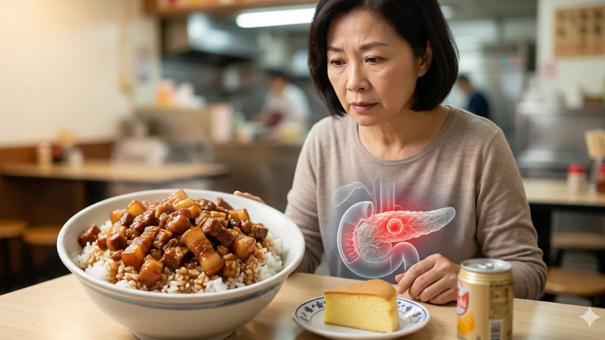 無症狀竟罹胰臟癌！55歲婦愛吃滷肉飯 醫揪「這習慣」最致命