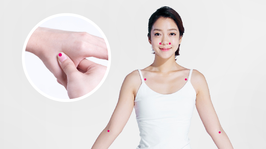 超好用！人體４個止咳穴